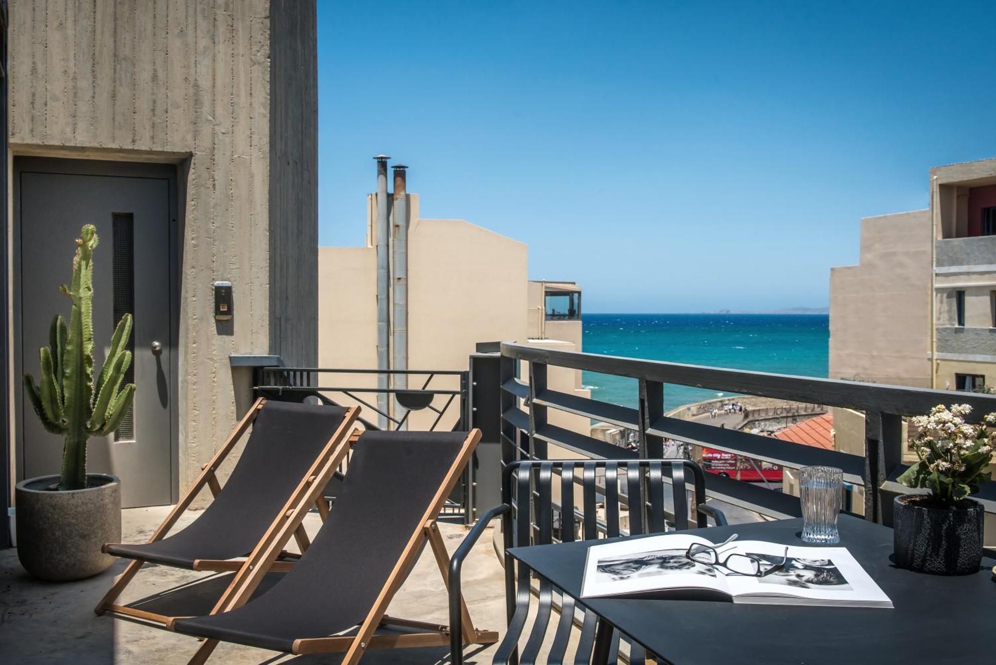 The Blossom Loft - City Center Apartment With Balcony Sea View Heraklion  Ngoại thất bức ảnh
